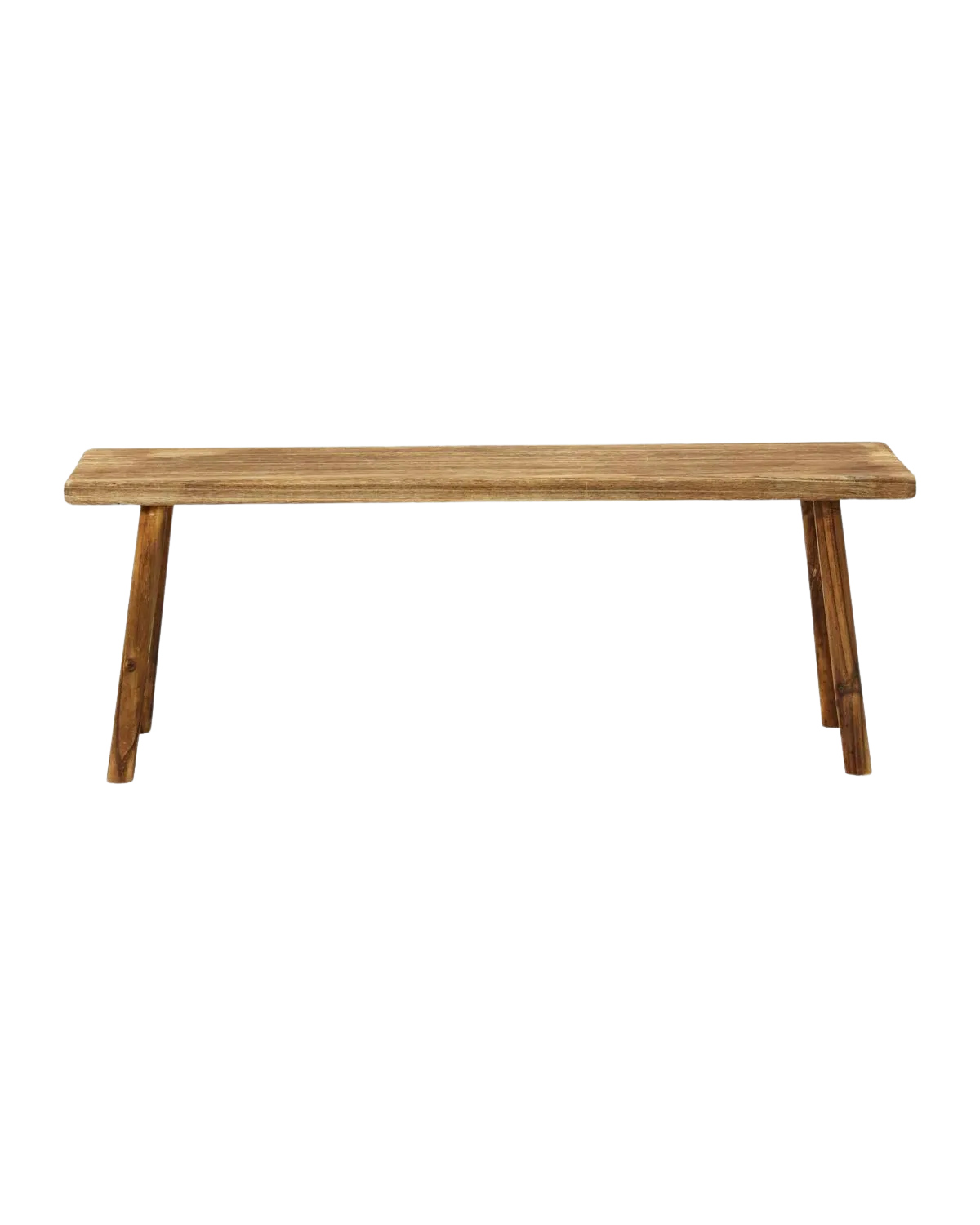 Banco Nadi de madera de paulownia Walnut Large