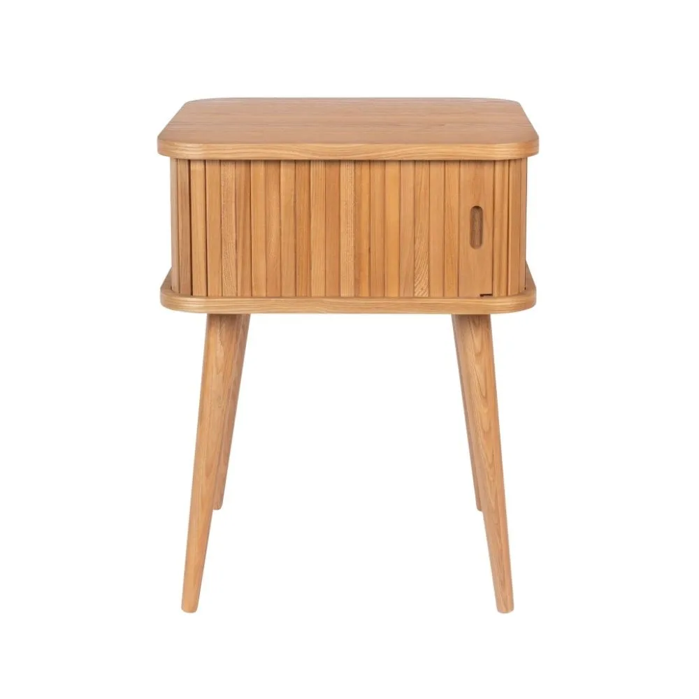 Mesa auxiliar Barbier en madera de fresno Natural