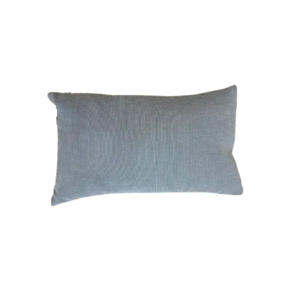 Funda de cojín SUENH Signature en algodón 100% 30×50 Grey