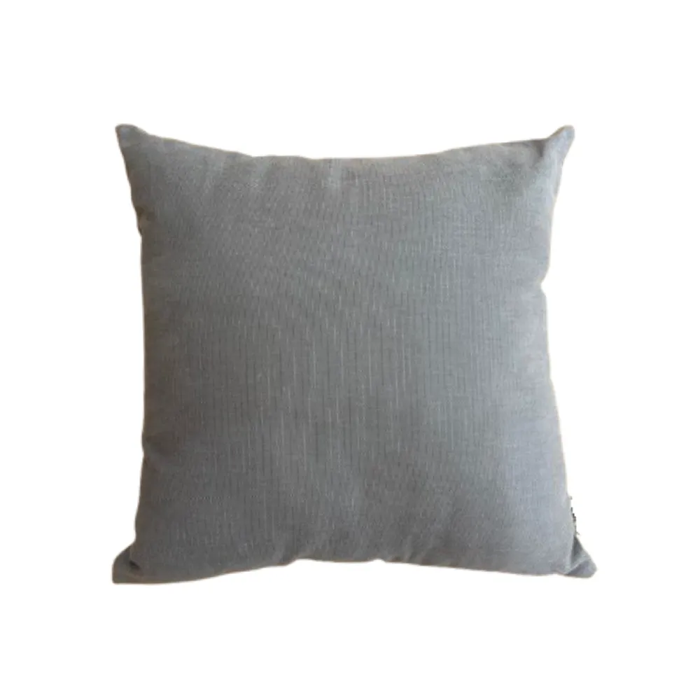 Funda de cojín SUENH Signature en algodón 100% 50×50 Grey