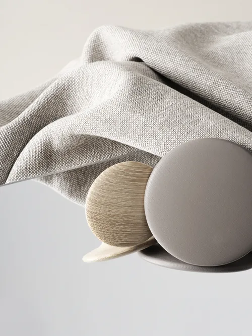 Perchero de pared Dots en madera de roble Natural Medium - Imagen 4