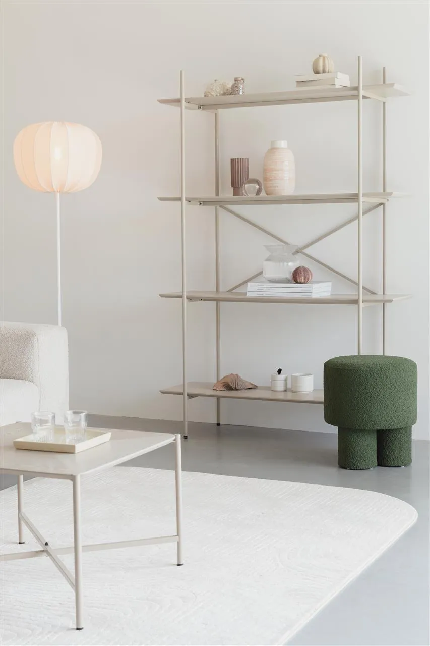 Estantería Marcio en metal y madera Taupe - Imagen 8