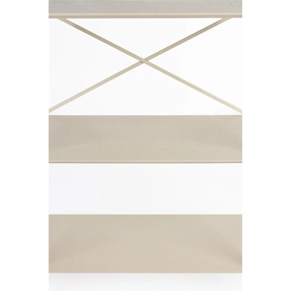 Estantería Marcio en metal y madera Taupe - Imagen 3