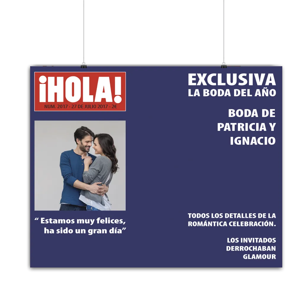 Photocall Hola