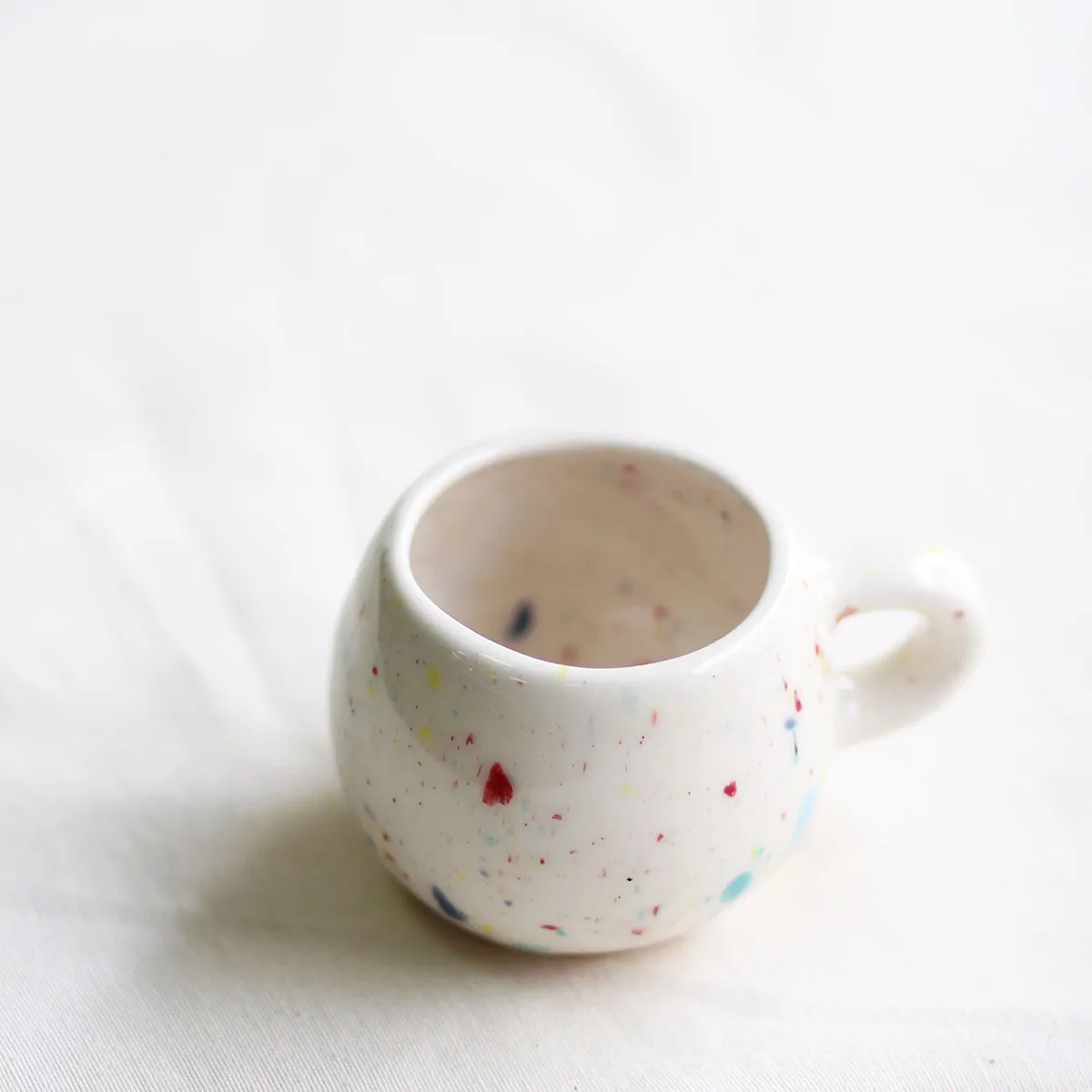 Bica para café – Blanco – Colección pinceladas - Imagen 3