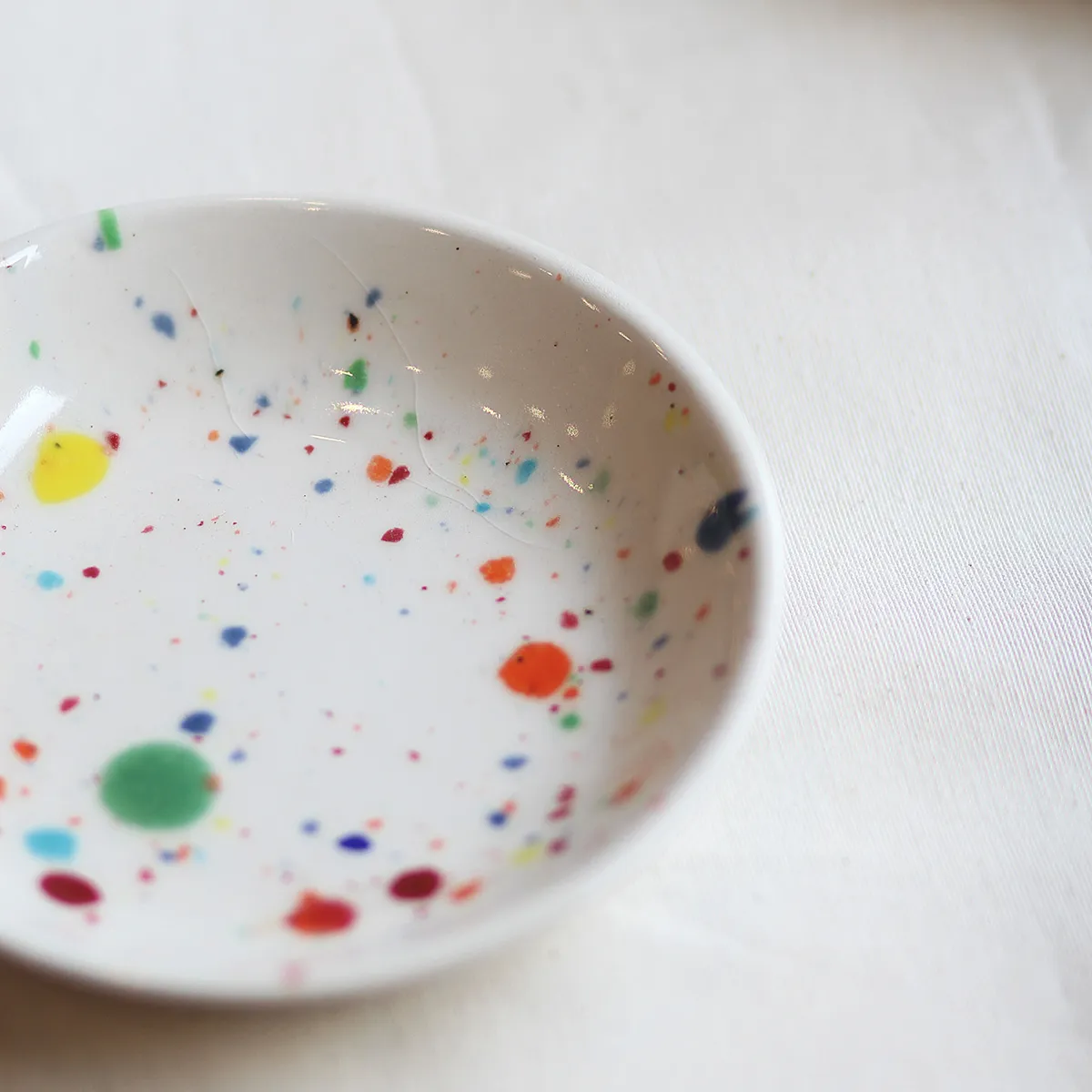 Cuenco pequeño – Blanco – Colección pinceladas - Imagen 4