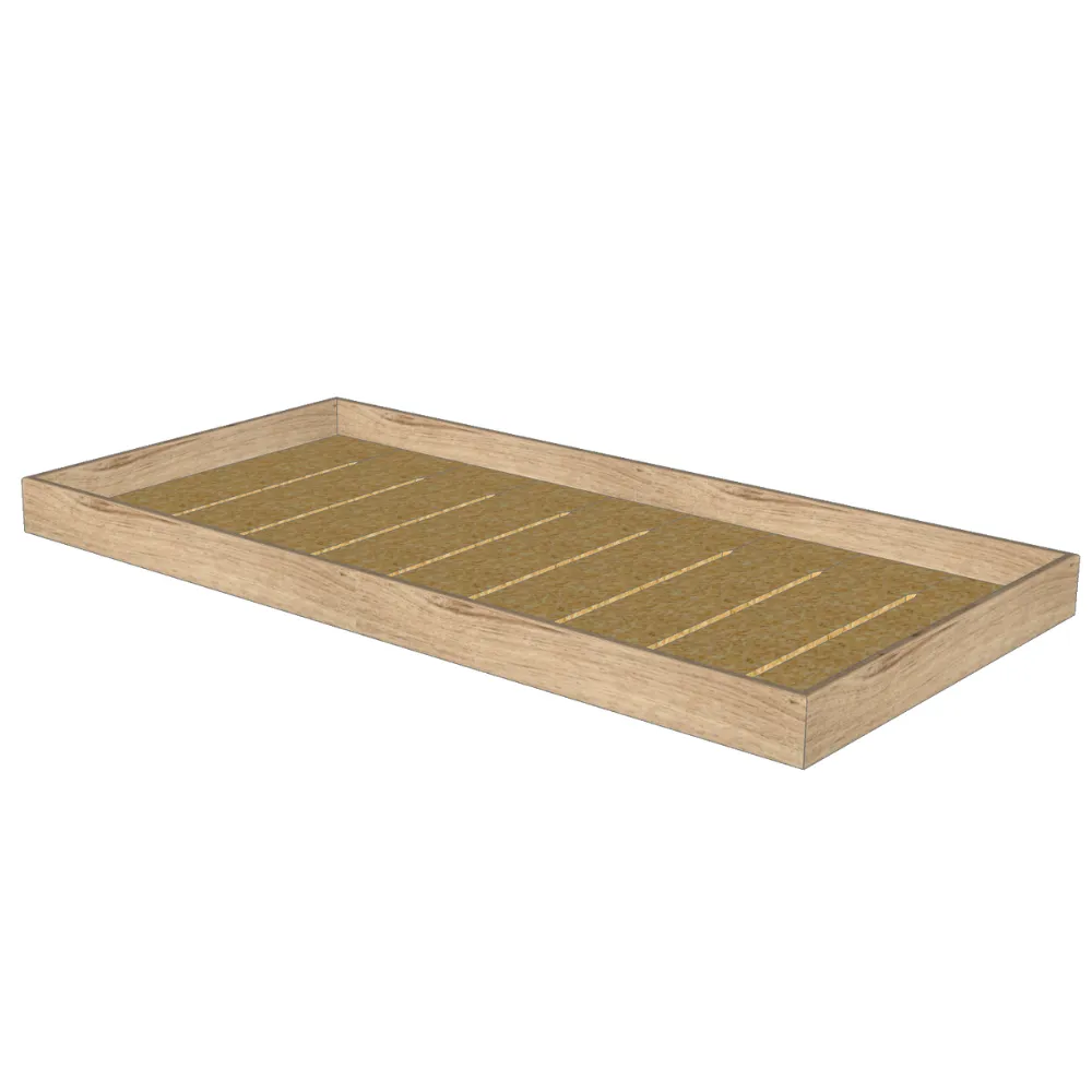 Base cama para litera SUENH Signature en madera de roble Natural 100×210