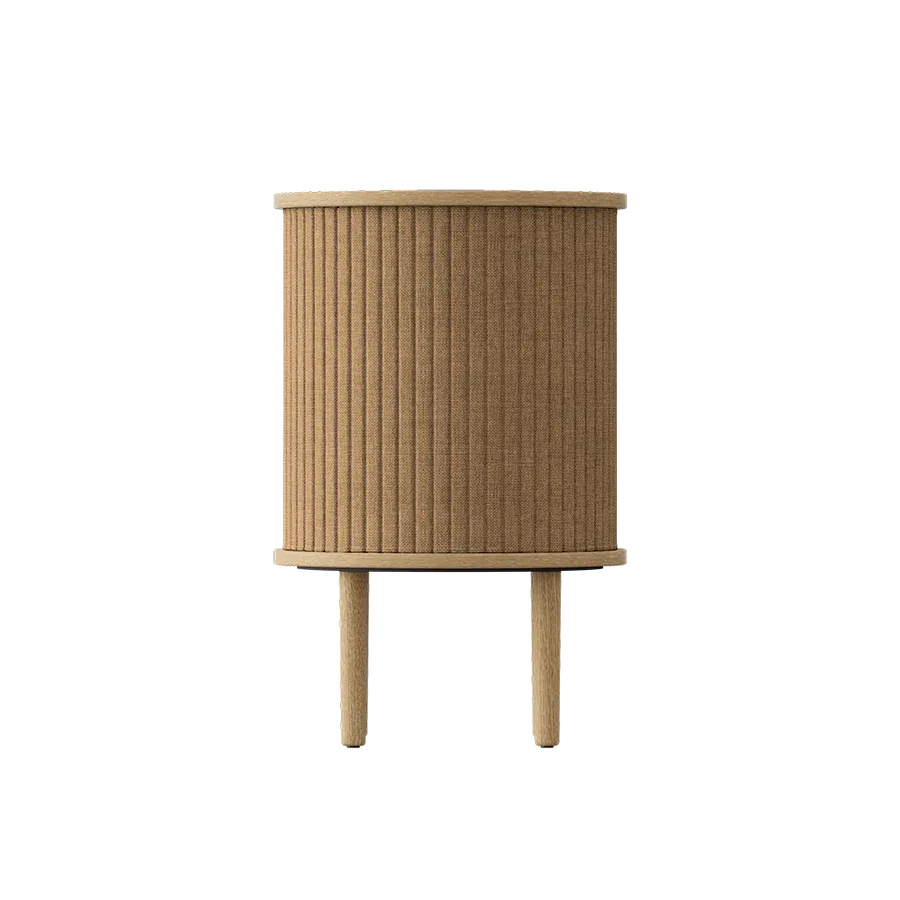 Mesa auxiliar Audacious en madera de roble Natural Sugar Brown - Imagen 4