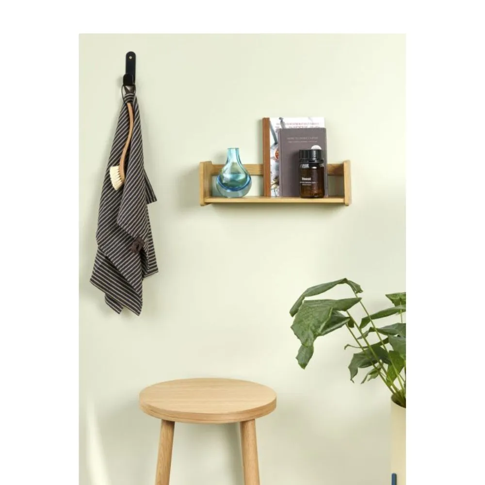 Perchero de pared Piccolo de metal Black Crochet - Imagen 3