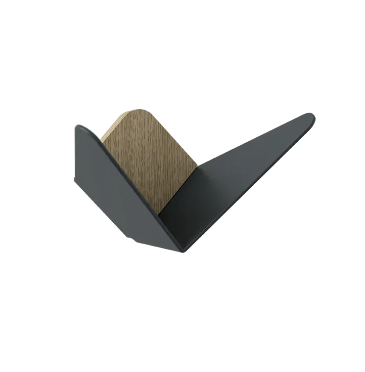 Perchero Butterflies en Roble y metal Anthracite Grey Medium