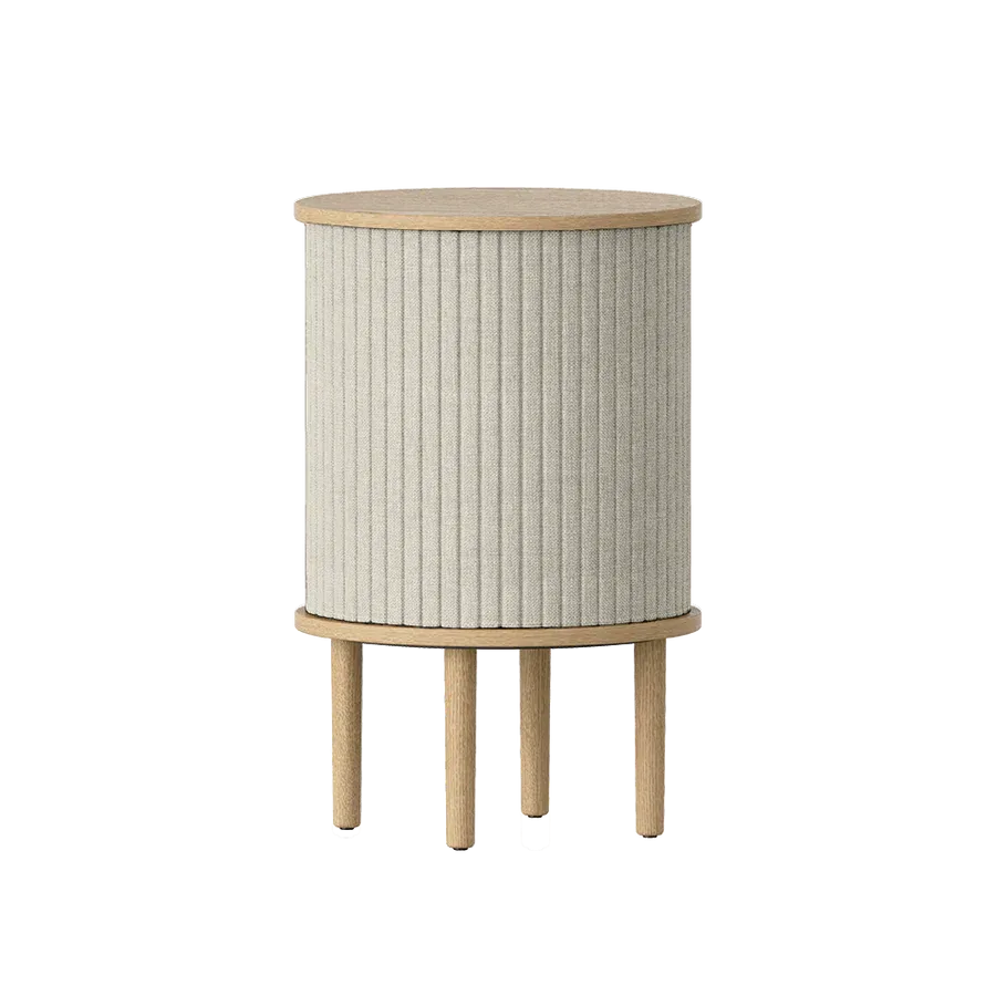 Mesa auxiliar Audacious en madera de roble White Sands - Imagen 2