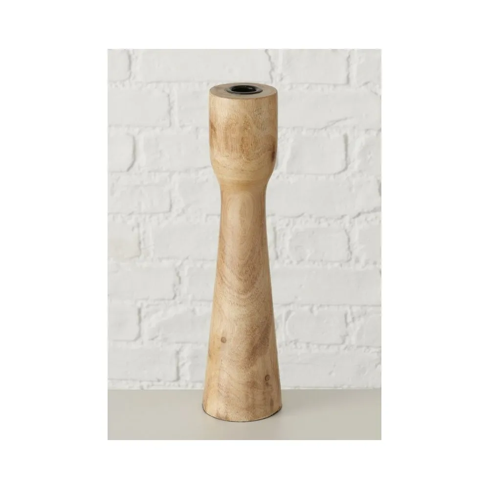 Candelabro Caldeas en madera de mango Natural Medium - Imagen 2
