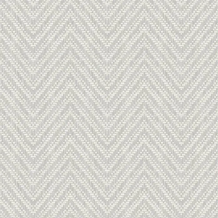 Papel pintado vinílico espiga relieve Georgia Light Grey