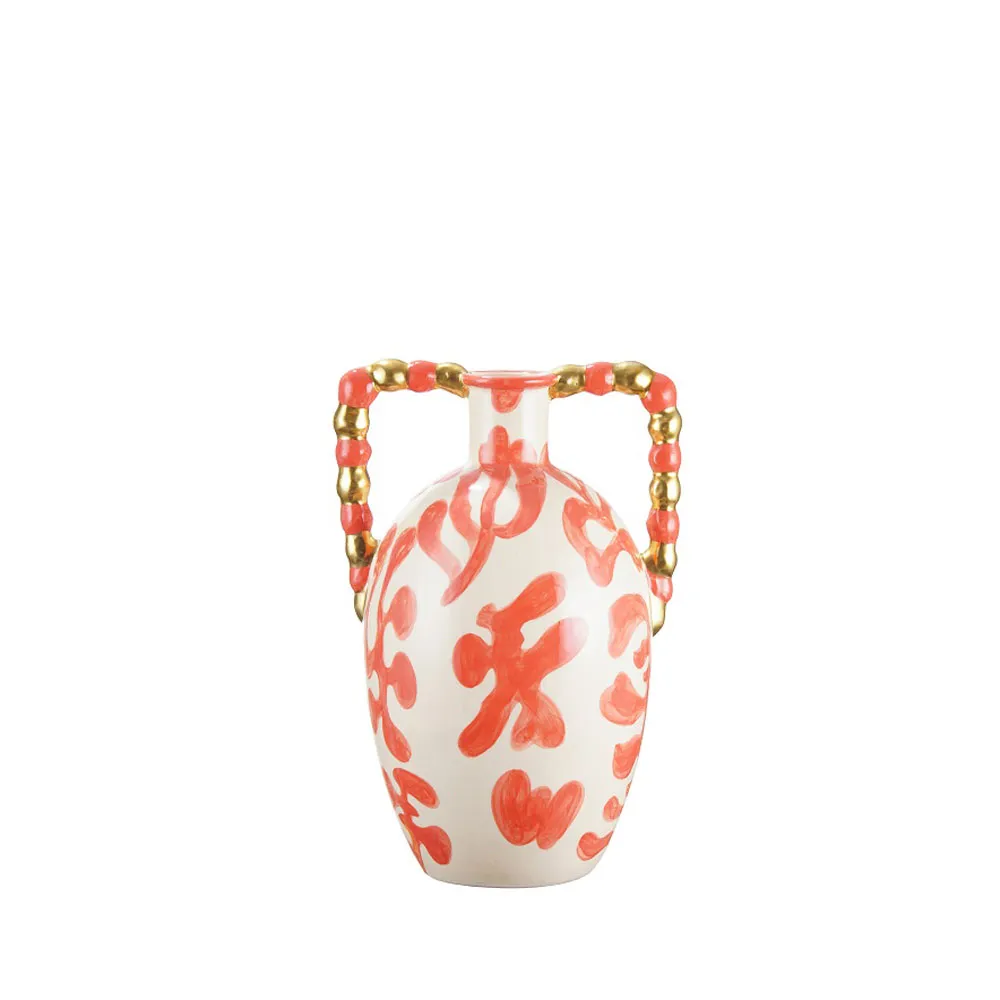 Jarrón Coral bajo
