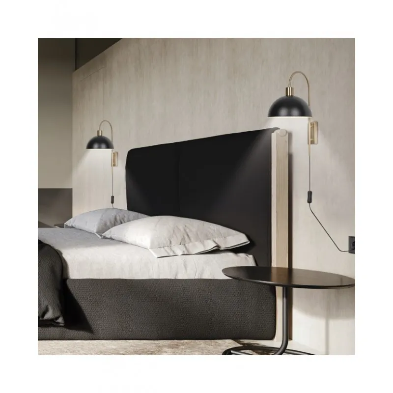 Aplique de pared Guillen en Latón Negro - Imagen 2