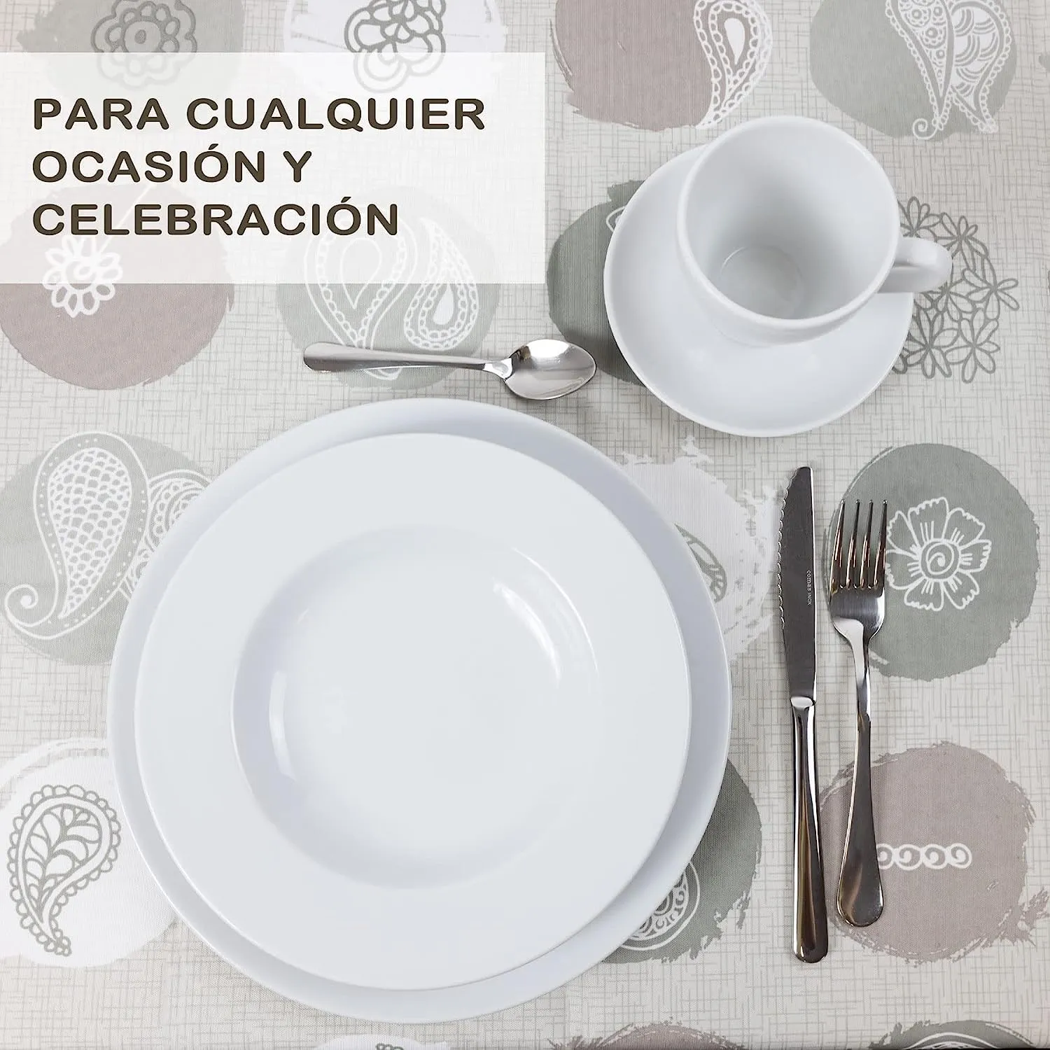 Mantel Antimancha Impermeable Con DIseño - Imagen 3