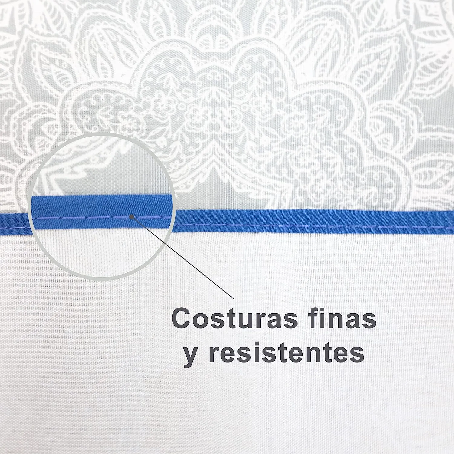 Mantel Antimancha Impermeable Con DIseño Cuadrado Dibujos Abstractos - Imagen 5