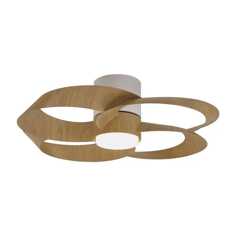 Ventilador de Techo LED Rose con Motor DC Silencioso, Luz Regulable y Mando a Distancia en distintos acabados - Imagen 2